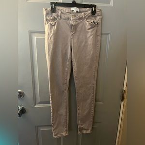 Size 10 khaki Ellen Tracy Denim.